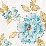 Blue Blossom III by Pela. SKU 29961a. Archival Giclee Fine art print for wall decor.
