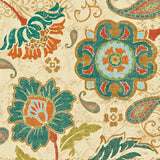 Fall Paisley III by Pela. SKU 11250a. Archival Giclee Fine art print for wall decor.
