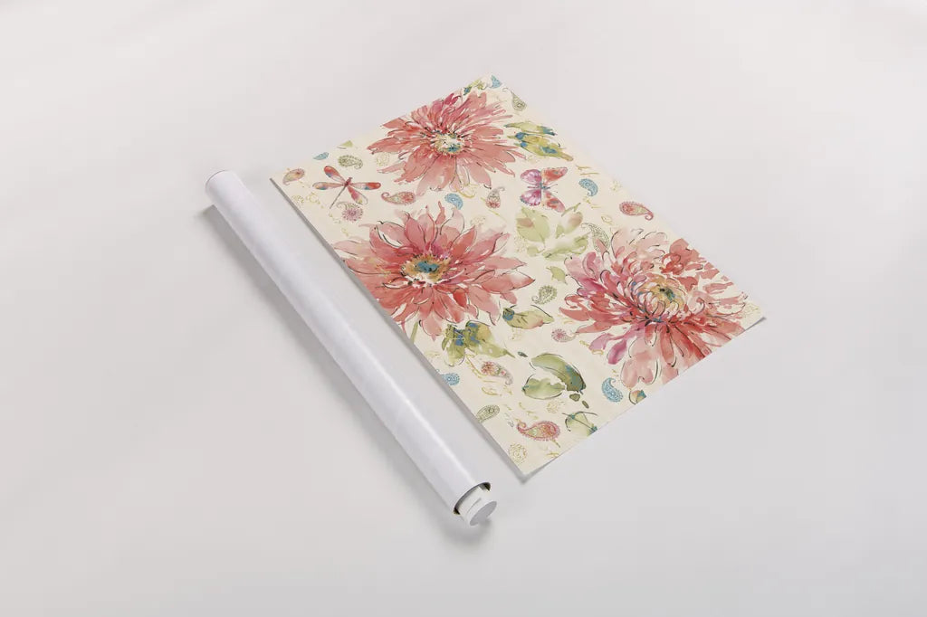 Happy Gypsy I by Pela. shown as a rolled paper print. Available as archival giclee rolled canvas, fine art paper, or poster print. SKU 23565i.