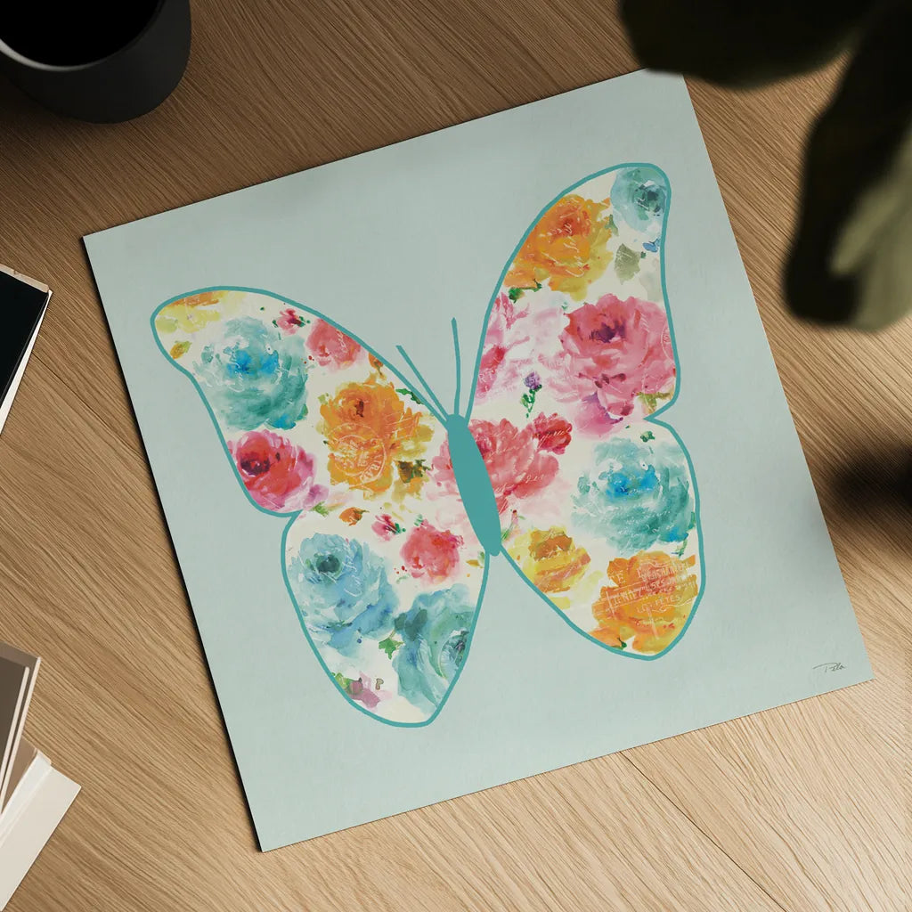 Rose Sorbet VI by Pela. Shown as a detailed flat fine art print, highlighting archival giclee quality. Available as an archival giclee rolled canvas, fine art paper, or poster print. SKU 71486a.