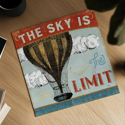 A Great Journey I by Pela Studio. Shown as a detailed flat fine art print, highlighting archival giclee quality. Available as an archival giclee rolled canvas, fine art paper, or poster print. SKU 20640a.