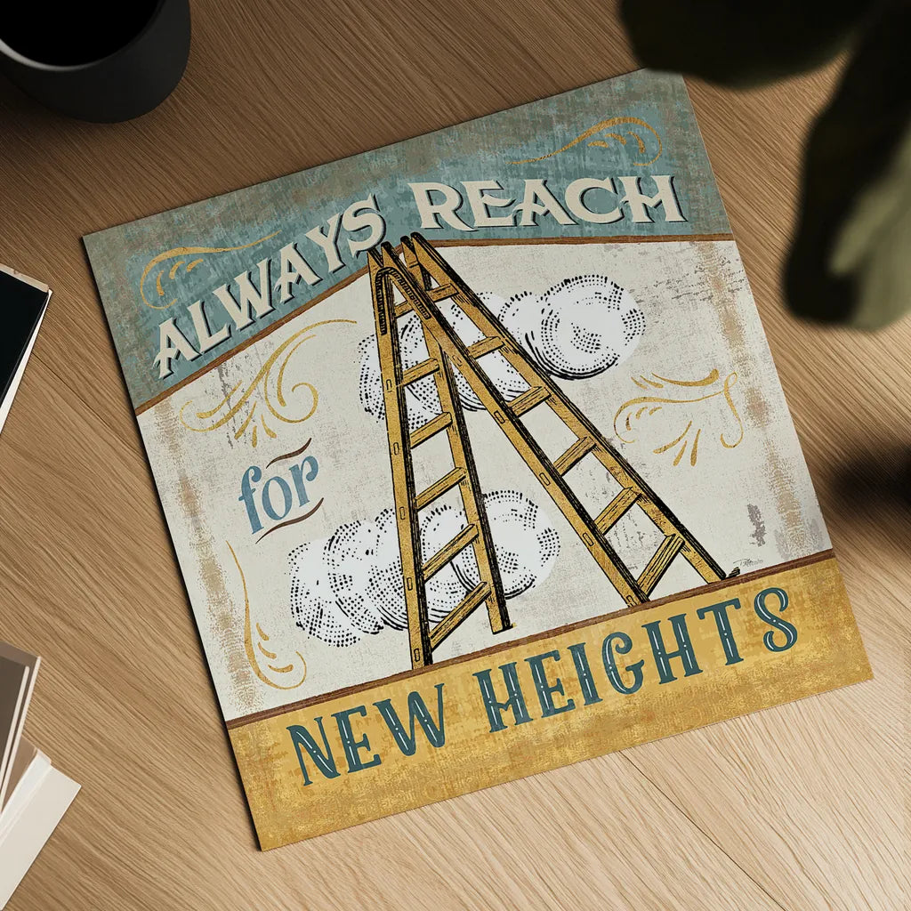 A Great Journey IX by Pela Studio. Shown as a detailed flat fine art print, highlighting archival giclee quality. Available as an archival giclee rolled canvas, fine art paper, or poster print. SKU 20648a.