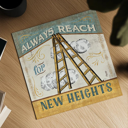 A Great Journey IX by Pela Studio. Shown as a detailed flat fine art print, highlighting archival giclee quality. Available as an archival giclee rolled canvas, fine art paper, or poster print. SKU 20648a.