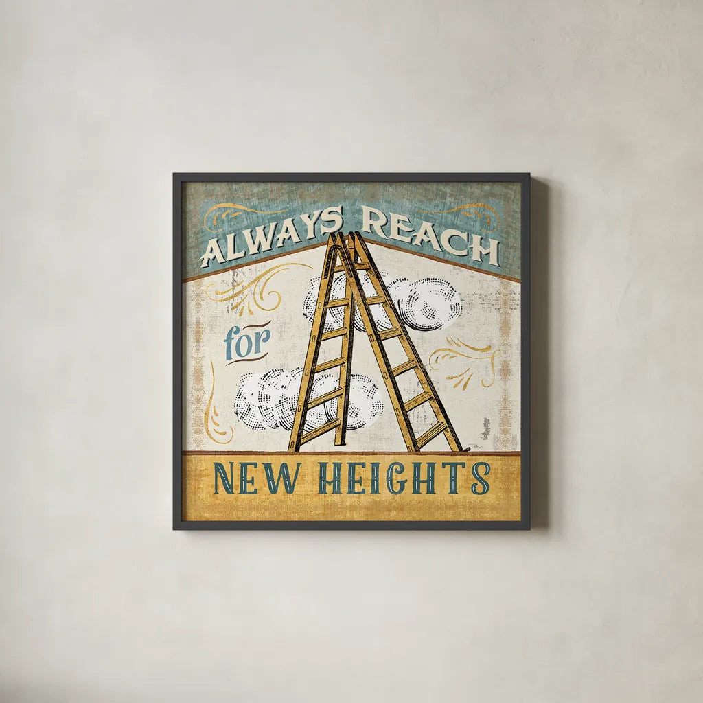 A Great Journey IX by Pela Studio. Shown in a sleek black glass frame for a contemporary gallery look. Available as an archival giclee rolled canvas, fine art paper, or poster print. SKU 20648a.