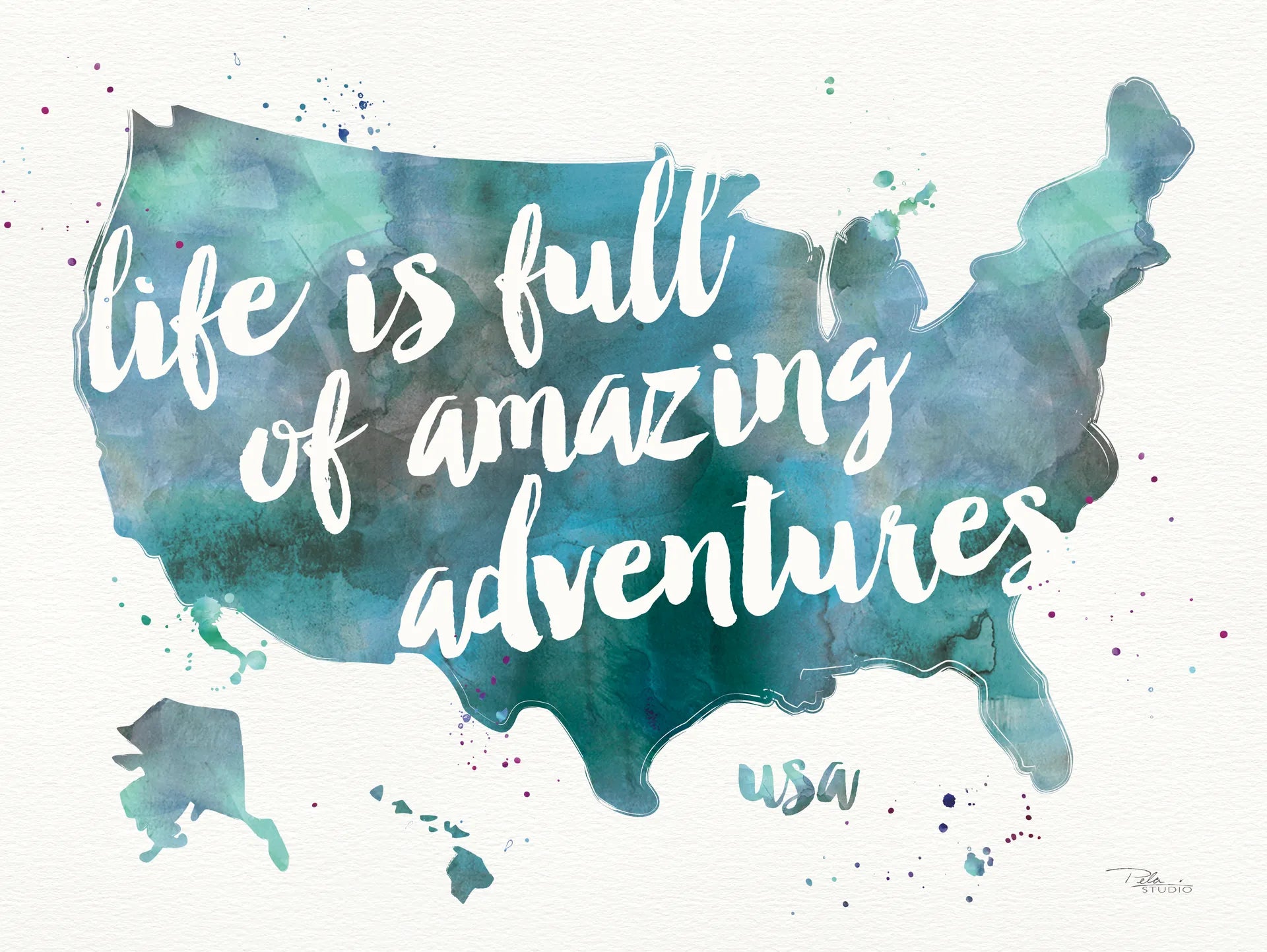 Adventures I by Pela Studio. SKU 21534g. Archival Giclee Fine art print for wall decor.