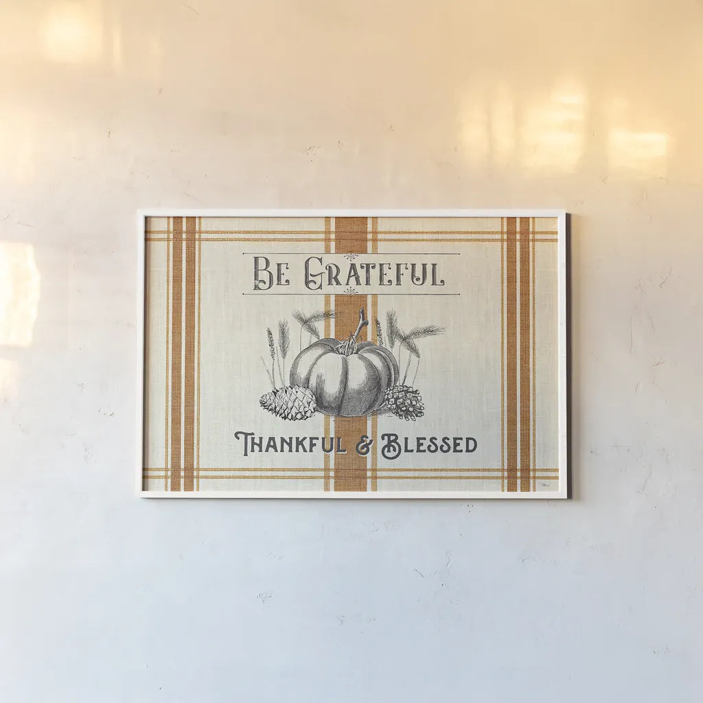 Autumn Farmhouse I by Pela Studio. shown as a paper print in a white frame. Available as a archival giclee rolled canvas, fine art paper, or poster print. SKU 47203i.