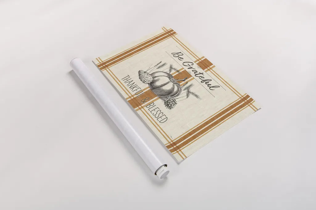 Autumn Farmhouse I v2 by Pela Studio. shown as a rolled paper print. Available as archival giclee rolled canvas, fine art paper, or poster print. SKU 49243i.