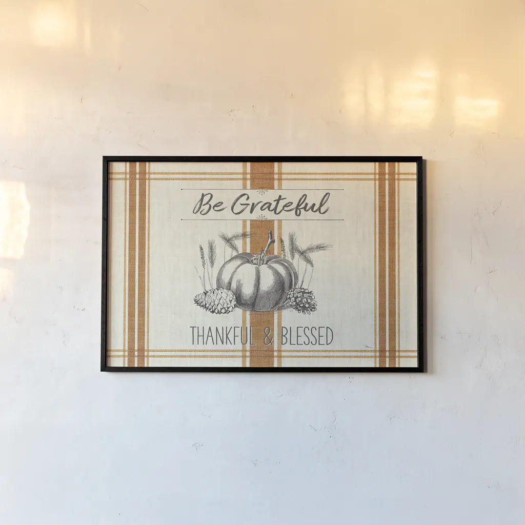 Autumn Farmhouse I v2 by Pela Studio. shown as a paper print in a black flame. Available as a archival giclee rolled canvas, fine art paper, or poster print. SKU 49243i.