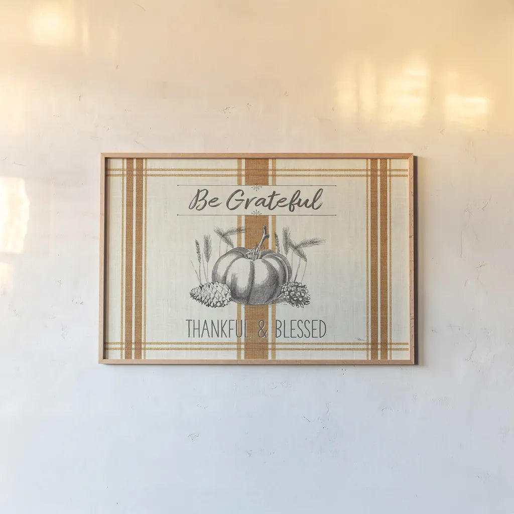 Autumn Farmhouse I v2 by Pela Studio. shown as a paper print in a natural frame. Available as a archival giclee rolled canvas, fine art paper, or poster print. SKU 49243i.