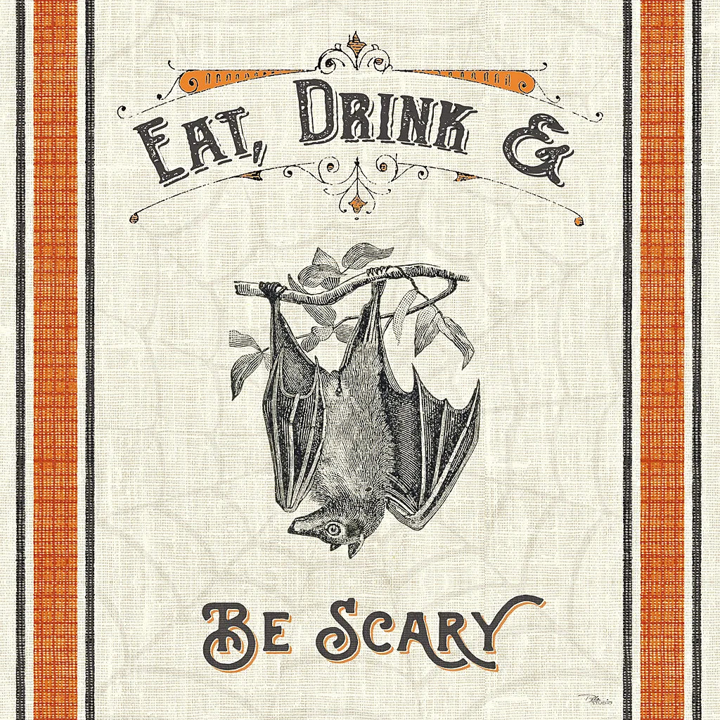 Be Scary IV by Pela Studio. SKU 48390a. Archival Giclee Fine art print for wall decor.