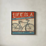 Beautiful Ride I by Pela Studio. Shown in a sleek black glass frame for a contemporary gallery look. Available as an archival giclee rolled canvas, fine art paper, or poster print. SKU 10367a.