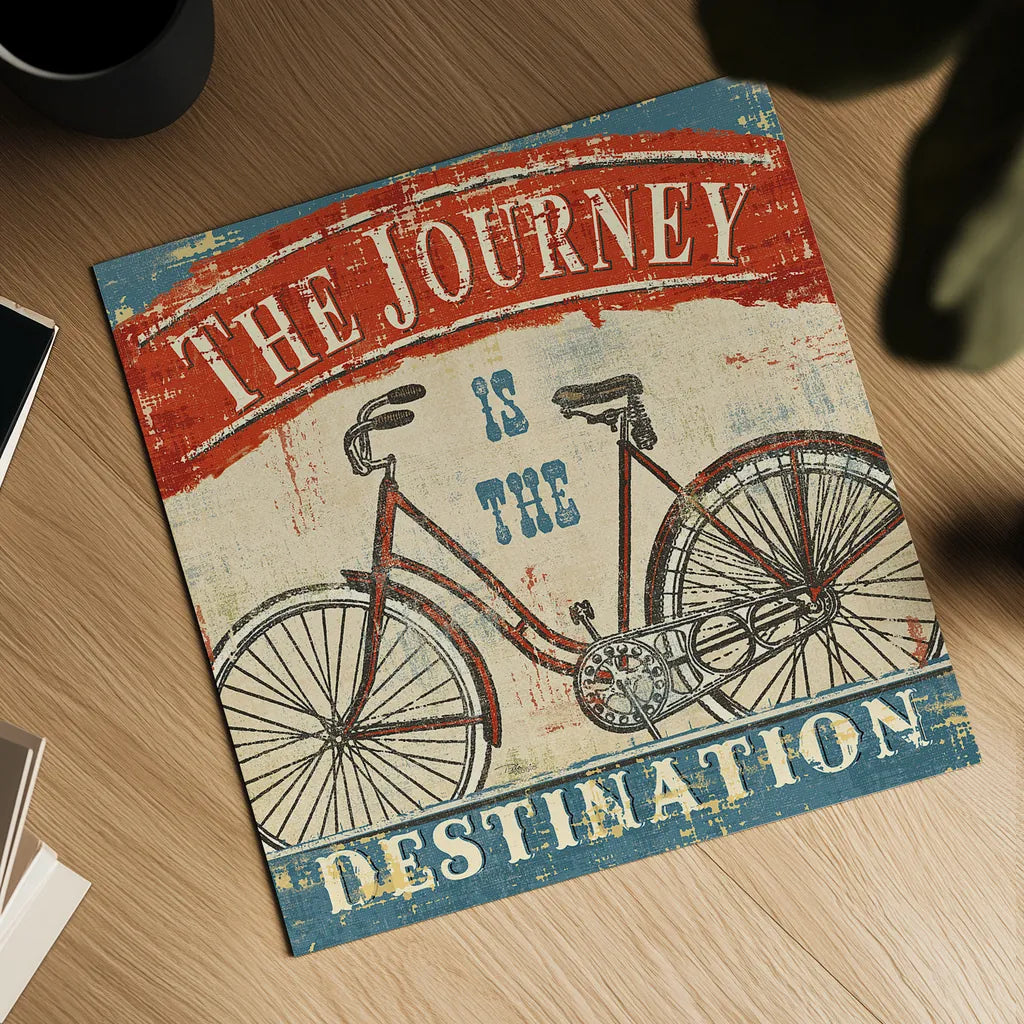 Beautiful Ride II by Pela Studio. Shown as a detailed flat fine art print, highlighting archival giclee quality. Available as an archival giclee rolled canvas, fine art paper, or poster print. SKU 10368a.