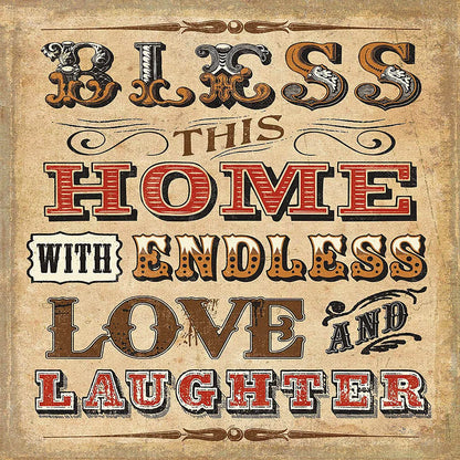 Blessed I Sq by Pela Studio. SKU 28356a. Archival Giclee Fine art print for wall decor.