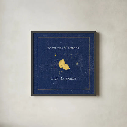 Calorie Cuties VII by Pela Studio. Shown in a sleek black glass frame for a contemporary gallery look. Available as an archival giclee rolled canvas, fine art paper, or poster print. SKU 46141a.