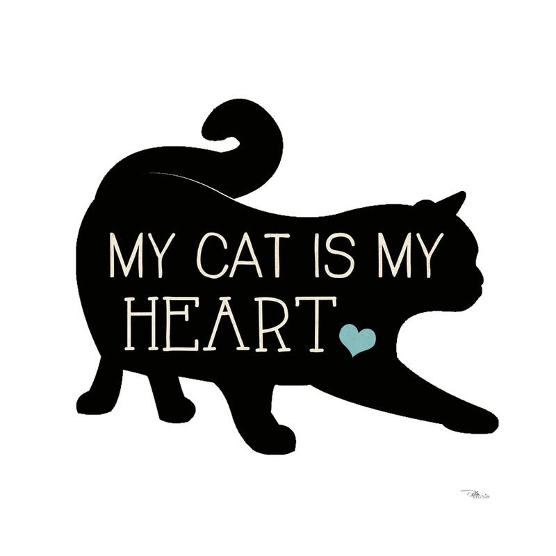 Cat Sayin Black IV by Pela Studio