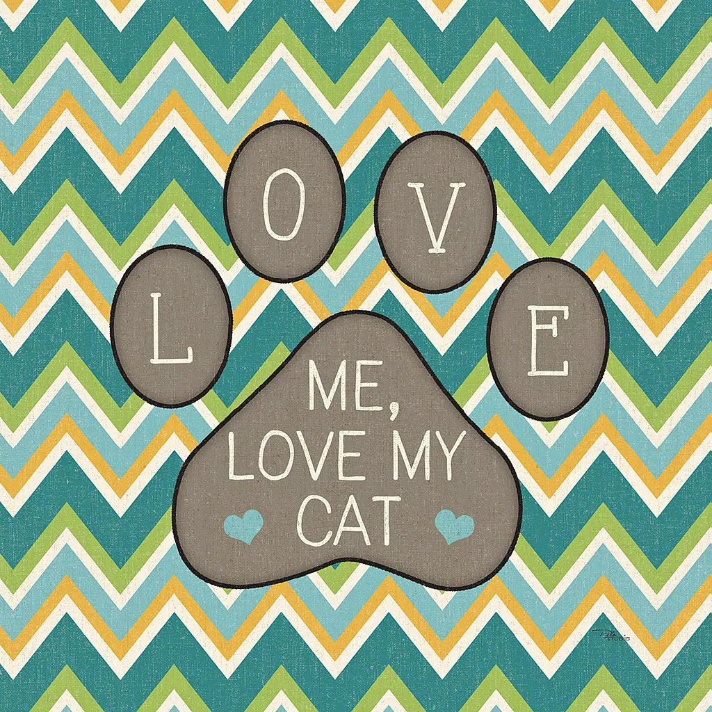 Cat Sayin I by Pela Studio. SKU 14296a. Archival Giclee Fine art print for wall decor.