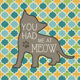 Cat Sayin II by Pela Studio. SKU 14297a. Archival Giclee Fine art print for wall decor.