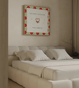 Christmas Cuties II Step 01A by Pela Studio. shown as a paper print in a natural frame. Available as a archival giclee rolled canvas, fine art paper, or poster print. SKU 47512a.