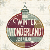 Christmas Signs II by Pela Studio. SKU 36672a. Archival Giclee Fine art print for wall decor.