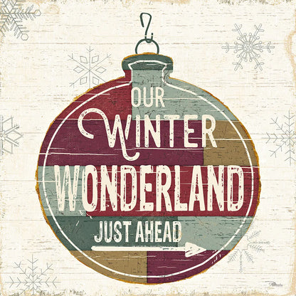 Christmas Signs II by Pela Studio. SKU 36672a. Archival Giclee Fine art print for wall decor.