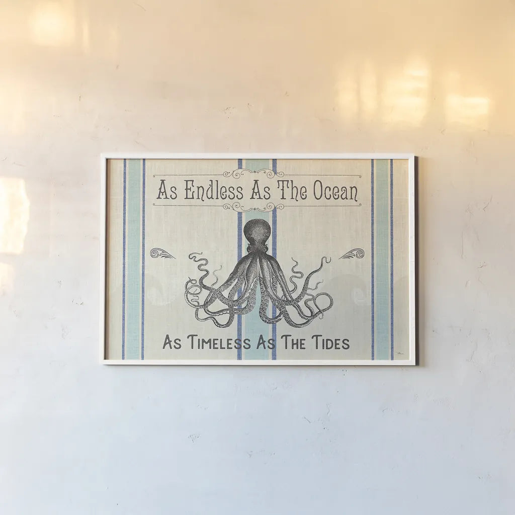 Coastal Farmhouse I by Pela Studio. shown as a paper print in a white frame. Available as a archival giclee rolled canvas, fine art paper, or poster print. SKU 52321i.