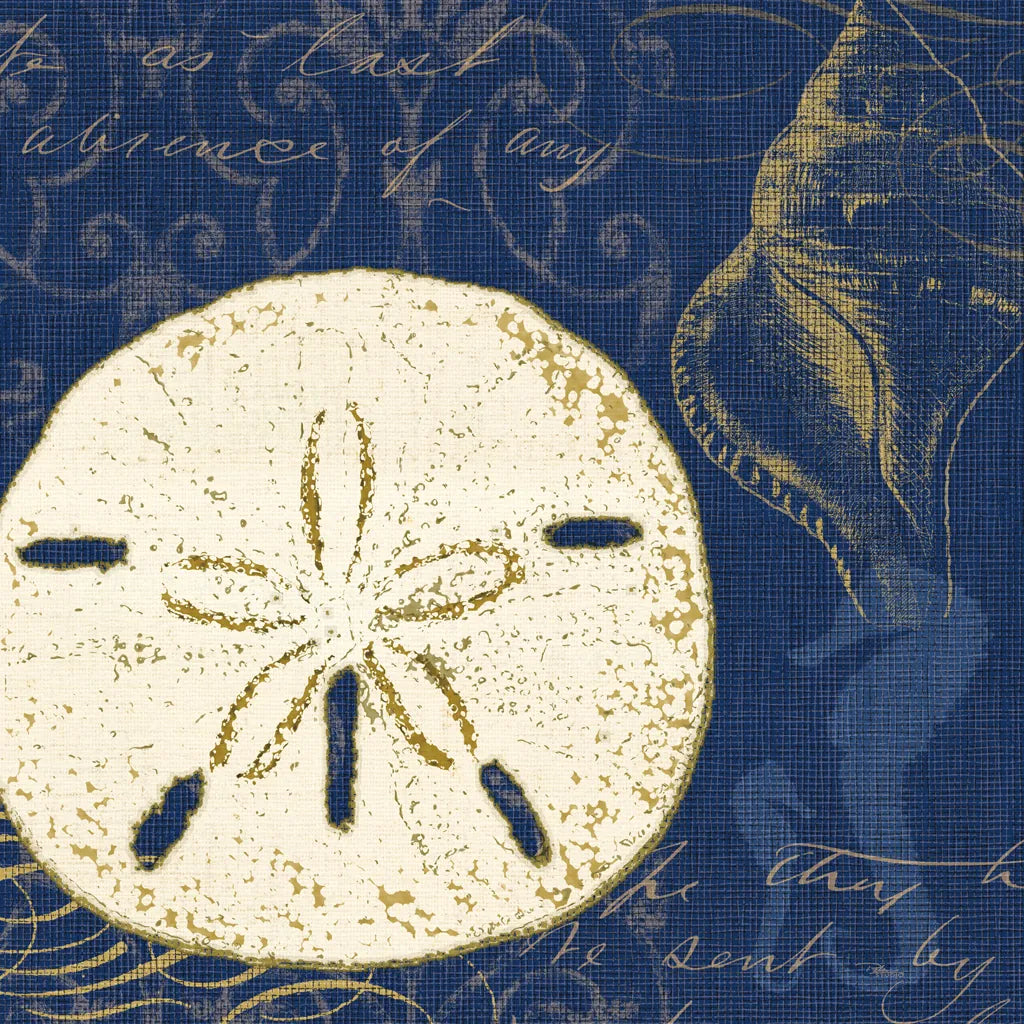 Coastal Moonlight III Teal by Pela Studio. SKU 11387a. Archival Giclee Fine art print for wall decor.