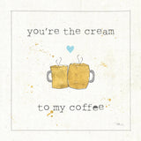 Coffee Cuties II Turquoise Heart by Pela Studio. SKU 41689a. Archival Giclee Fine art print for wall decor.