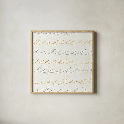 Coffee Cuties Pattern II A by Pela Studio. Shown in a natural wood glass frame for a timeless modern aesthetic. Available as an archival giclee rolled canvas, fine art paper, or poster print. SKU 31902a.