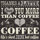 Coffee Lovers VII by Pela Studio. SKU 101070a. Archival Giclee Fine art print for wall decor.
