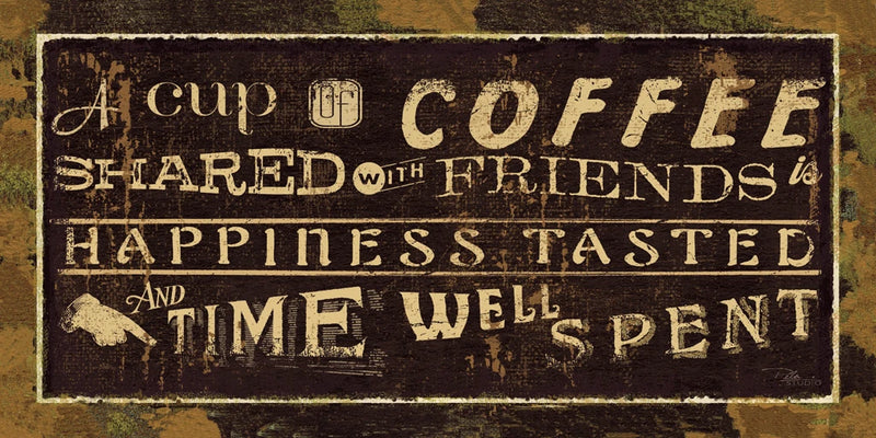Coffee Quotes III by Pela Studio