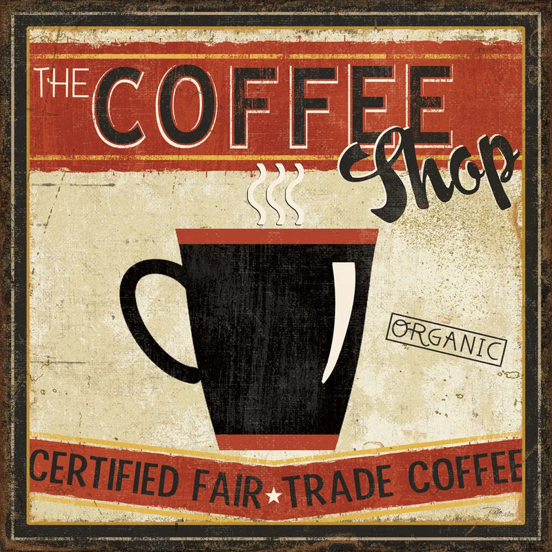 Coffee Roasters II by Pela Studio. SKU 10833a. Archival Giclee Fine art print for wall decor.