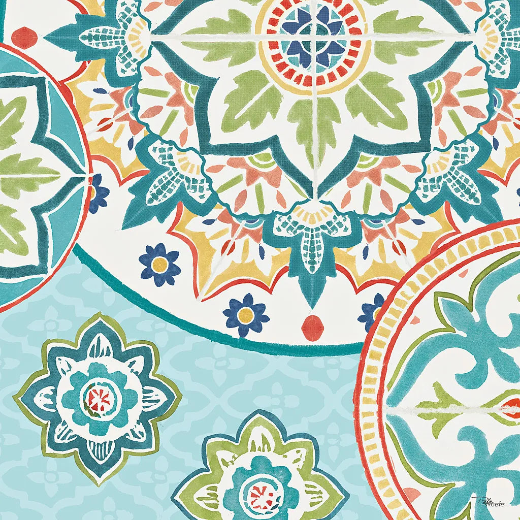 Colorful Journey II by Pela Studio. SKU 37863a. Archival Giclee Fine art print for wall decor.