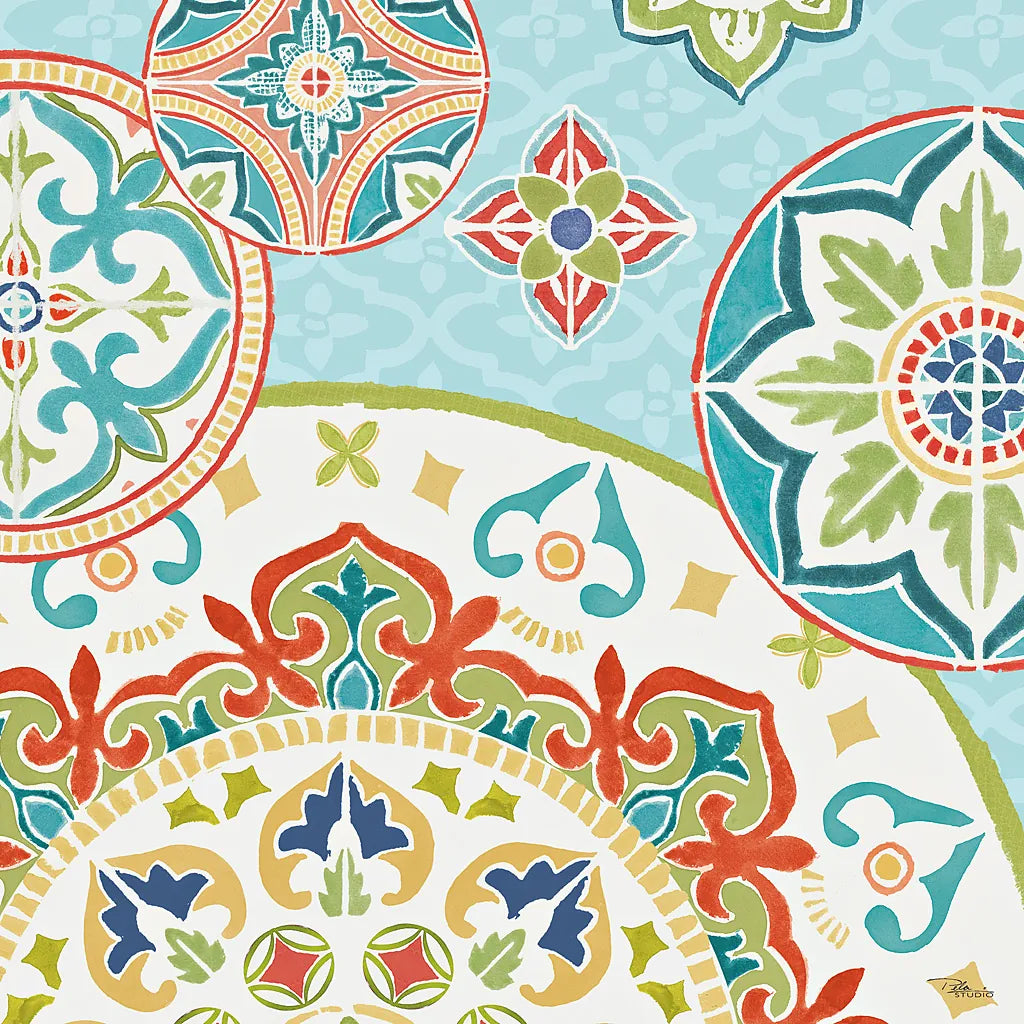 Colorful Journey III by Pela Studio. SKU 37864a. Archival Giclee Fine art print for wall decor.