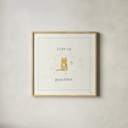 Companion Cuties I by Pela Studio. Shown in a natural wood glass frame for a timeless modern aesthetic. Available as an archival giclee rolled canvas, fine art paper, or poster print. SKU 25322a.