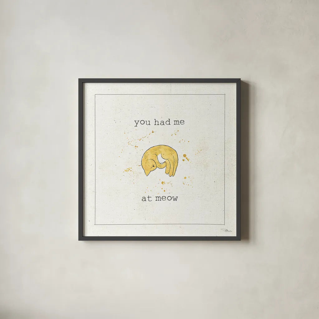 Companion Cuties IV by Pela Studio. Shown in a sleek black glass frame for a contemporary gallery look. Available as an archival giclee rolled canvas, fine art paper, or poster print. SKU 33288a.