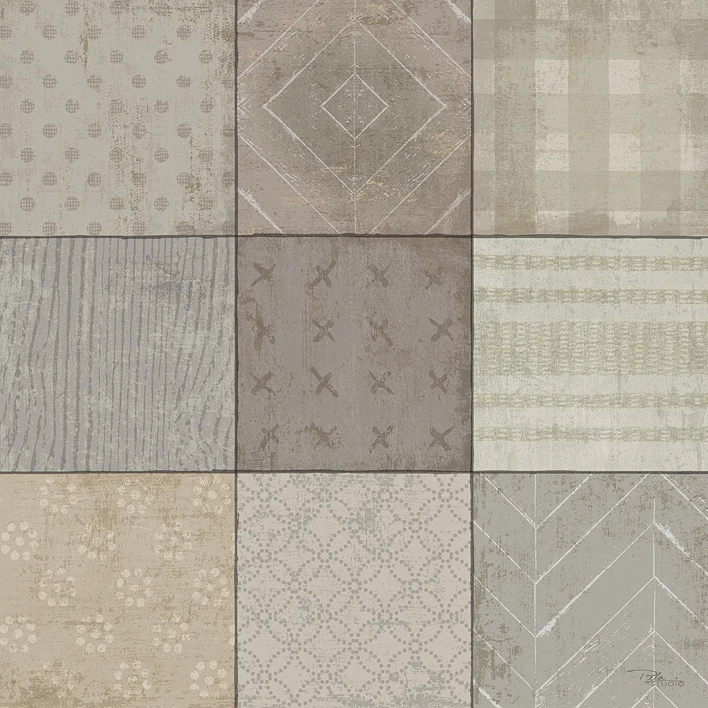 Country Collage I by Pela Studio. SKU 33694a. Archival Giclee Fine art print for wall decor.