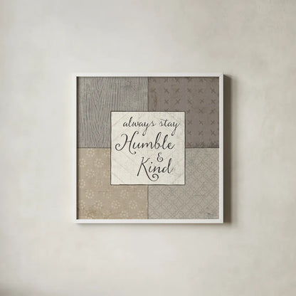 Country Collage V by Pela Studio. Shown in a crisp white glass frame for a clean and minimalist style. Available as an archival giclee rolled canvas, fine art paper, or poster print. SKU 33698a.