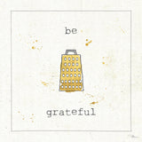 Cuisine Cuties Be Grateful by Pela Studio. SKU 28477a. Archival Giclee Fine art print for wall decor.