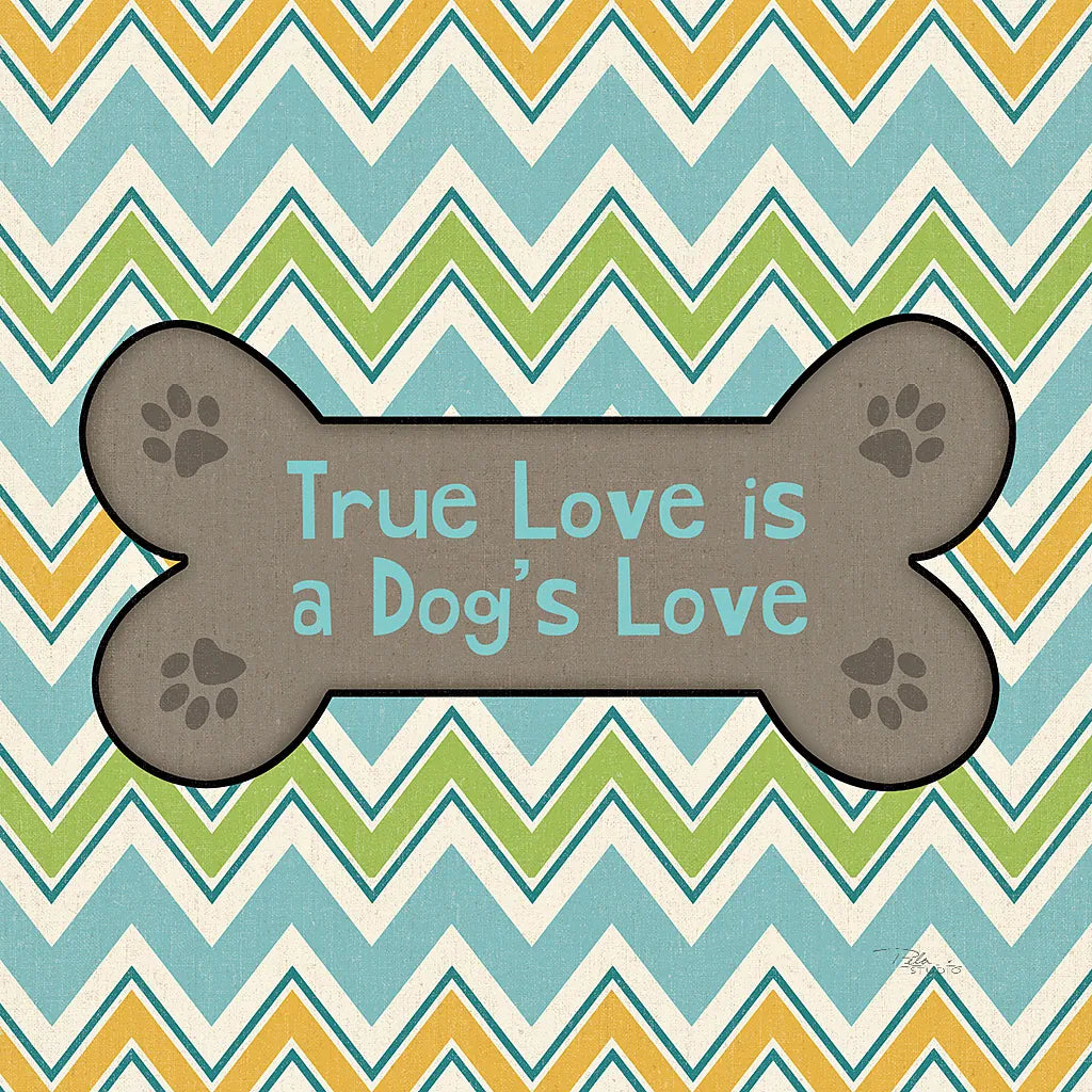 Doggy Sayin I by Pela Studio. SKU 14300a. Archival Giclee Fine art print for wall decor.