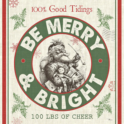 Farmhouse Holiday I by Pela Studio. SKU 41866a. Archival Giclee Fine art print for wall decor.