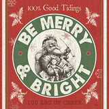 Farmhouse Holiday I Color by Pela Studio. SKU 41870a. Archival Giclee Fine art print for wall decor.