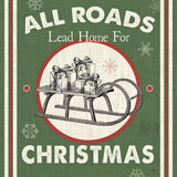 Farmhouse Holiday II Color by Pela Studio. SKU 41871a. Archival Giclee Fine art print for wall decor.