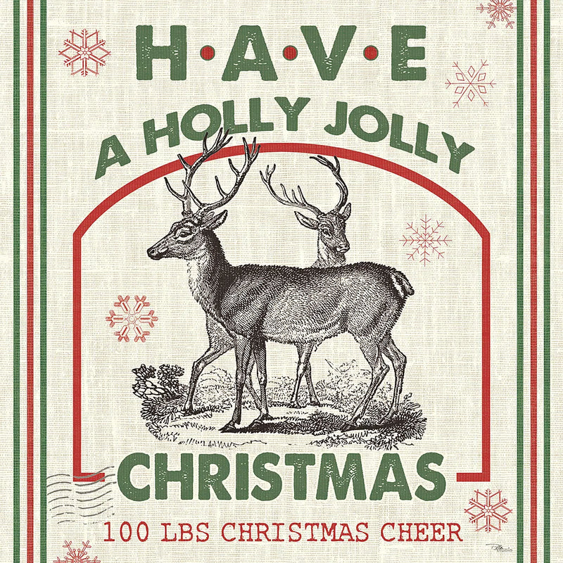 Farmhouse Holiday IV by Pela Studio. SKU 41869a. Archival Giclee Fine art print for wall decor.