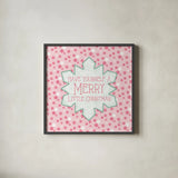 Festive Thoughts Pastel I by Pela Studio. Shown in a sleek black glass frame for a contemporary gallery look. Available as an archival giclee rolled canvas, fine art paper, or poster print. SKU 101153a.
