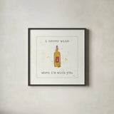 Flavor Notes IV by Pela Studio. Shown in a sleek black glass frame for a contemporary gallery look. Available as an archival giclee rolled canvas, fine art paper, or poster print. SKU 18663a.