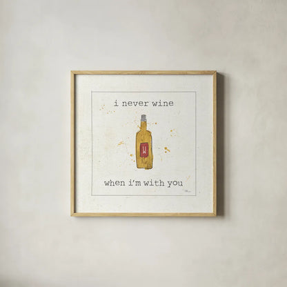 Flavor Notes IV by Pela Studio. Shown in a natural wood glass frame for a timeless modern aesthetic. Available as an archival giclee rolled canvas, fine art paper, or poster print. SKU 18663a.