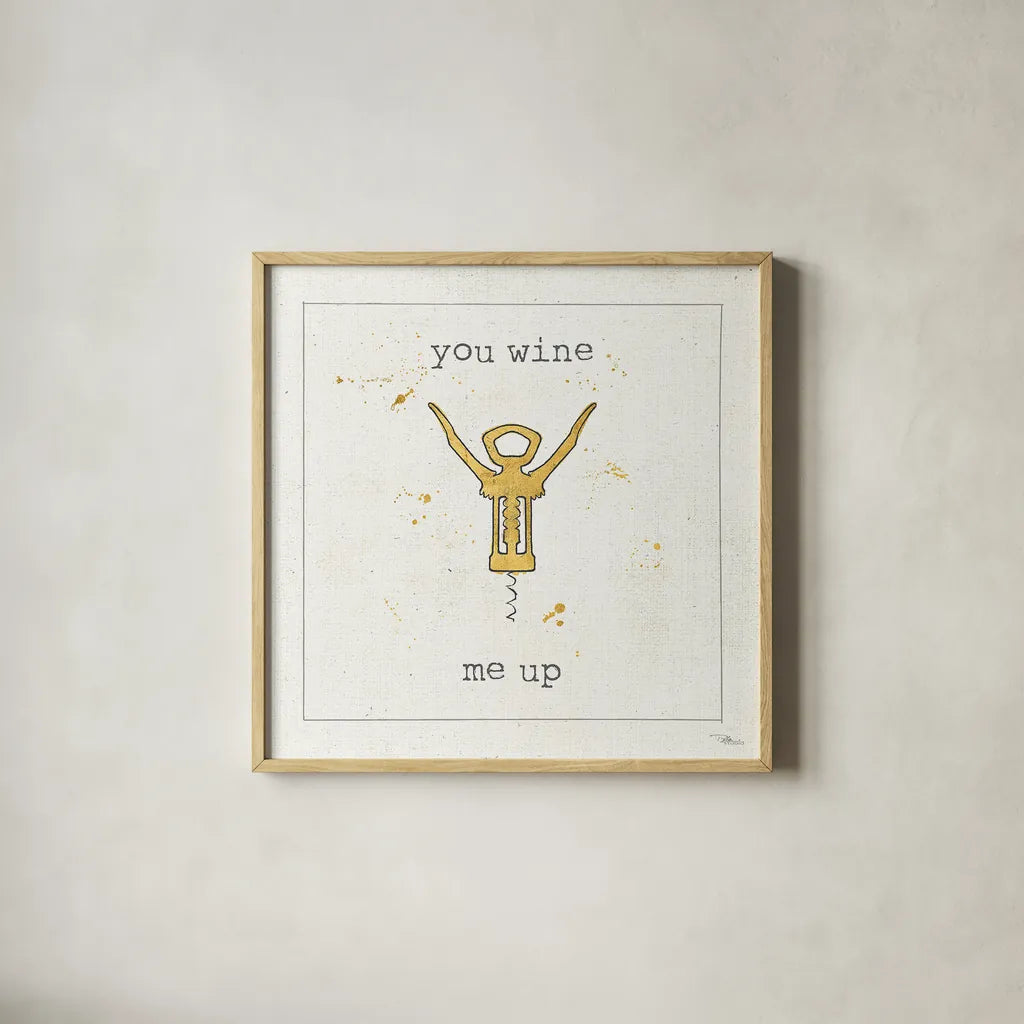 Flavor Notes IX by Pela Studio. Shown in a natural wood glass frame for a timeless modern aesthetic. Available as an archival giclee rolled canvas, fine art paper, or poster print. SKU 24054a.