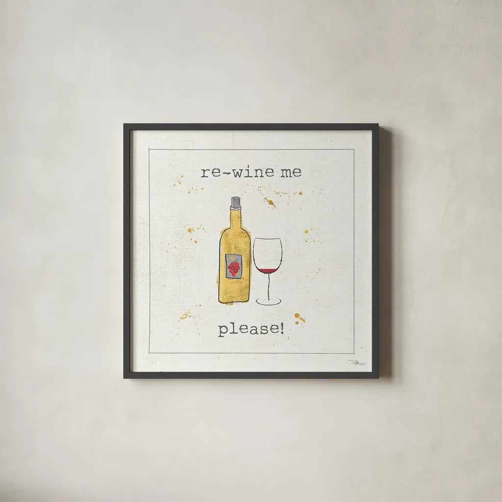 Flavor Notes V by Pela Studio. Shown in a sleek black glass frame for a contemporary gallery look. Available as an archival giclee rolled canvas, fine art paper, or poster print. SKU 24050a.