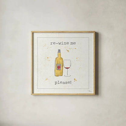 Flavor Notes V by Pela Studio. Shown in a natural wood glass frame for a timeless modern aesthetic. Available as an archival giclee rolled canvas, fine art paper, or poster print. SKU 24050a.