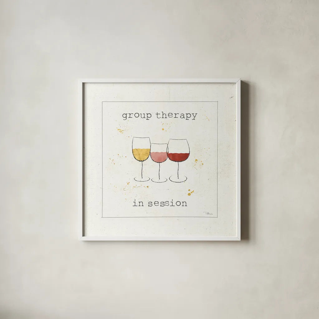 Flavor Notes VI v2 by Pela Studio. Shown in a crisp white glass frame for a clean and minimalist style. Available as an archival giclee rolled canvas, fine art paper, or poster print. SKU 43803a.